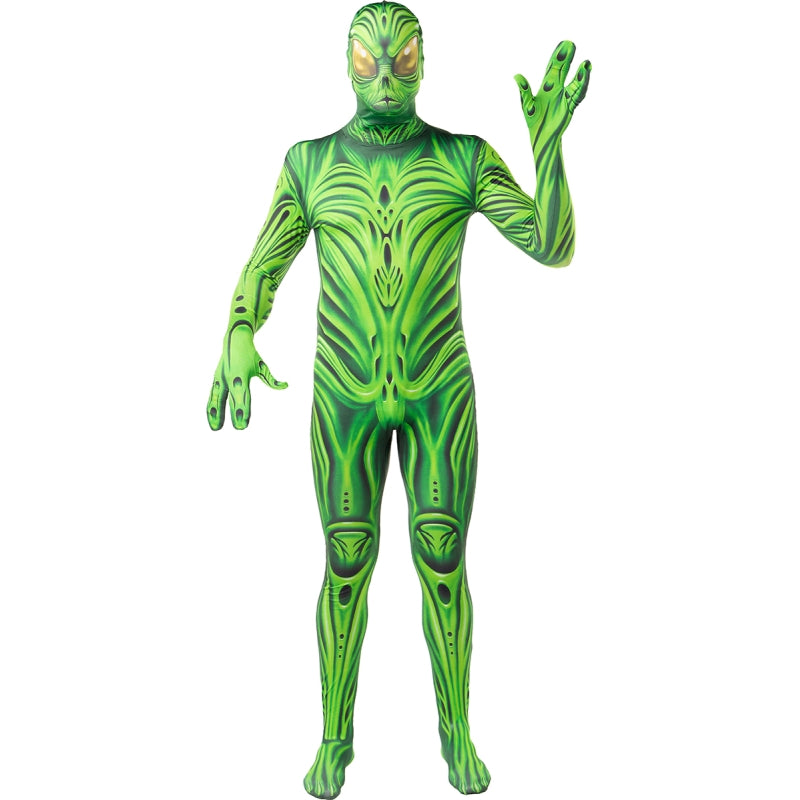 Disfraz de Monstruo Extraterrestre segunda piel para hombre