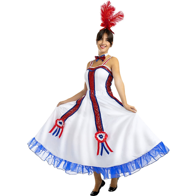 Disfraz de Cabaret Moulin Rouge para mujer