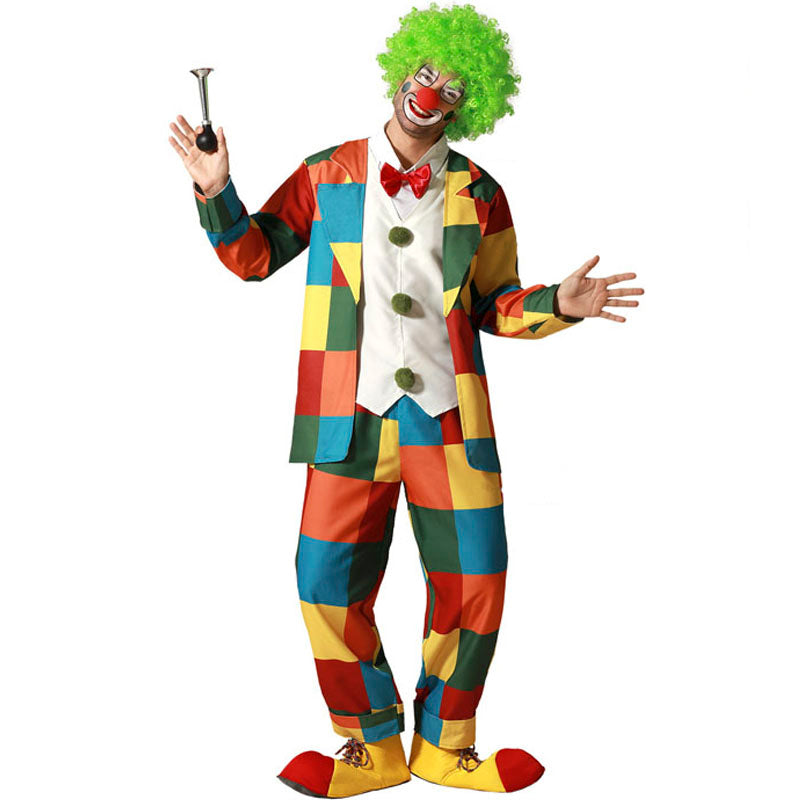 Disfraz para hombre de Payaso con chaqueta