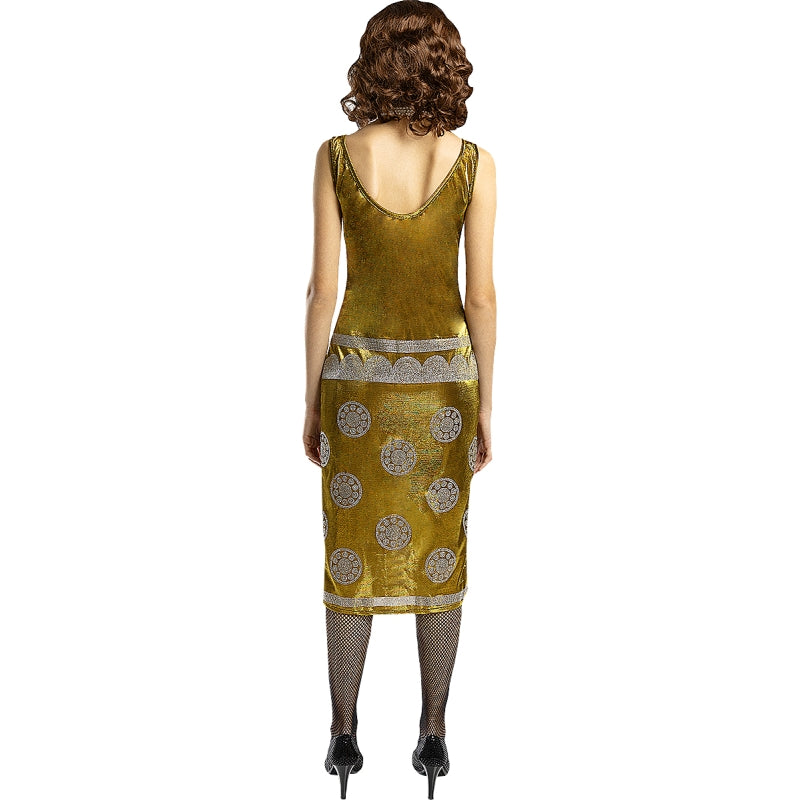 Disfraz de Lizzie Stark de Peaky Blinders para mujer Espalda