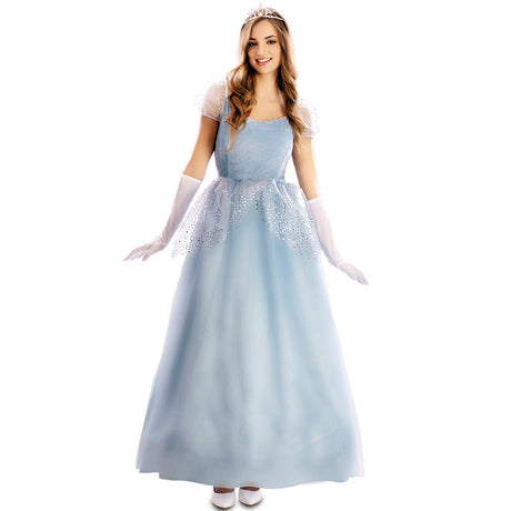 Disfraz de Princesa azul para mujer