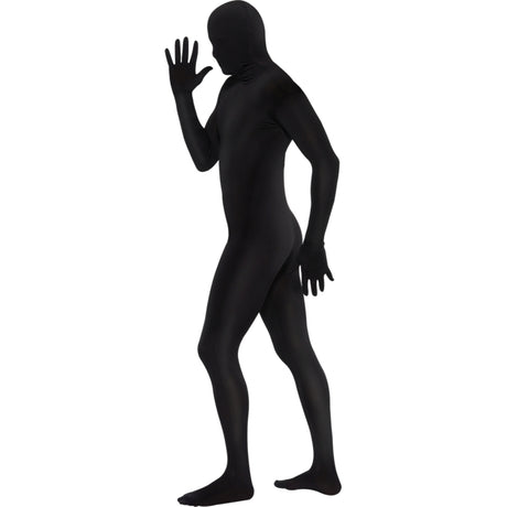 Disfraz de Morphsuit Segunda Piel Negro adulto unisex Perfil