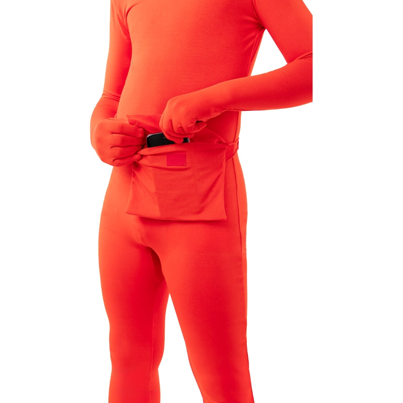 Disfraz de Segunda Piel Rojo infantil Detalle Bis