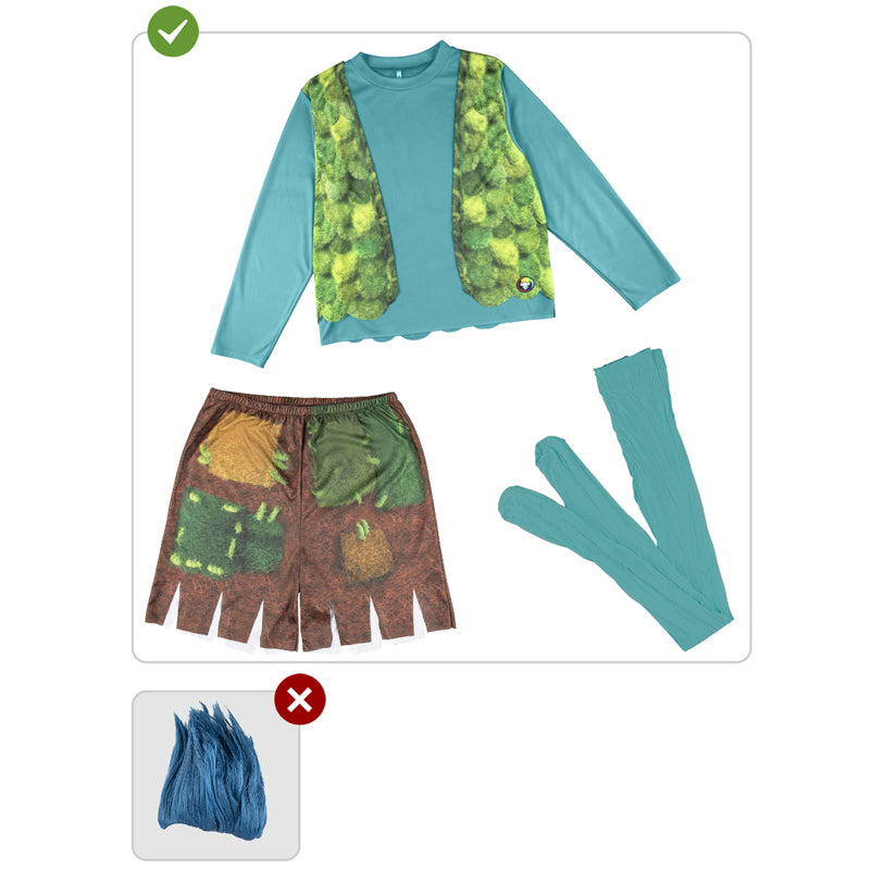 Disfraz de Branch de los Trolls para niño Contenido