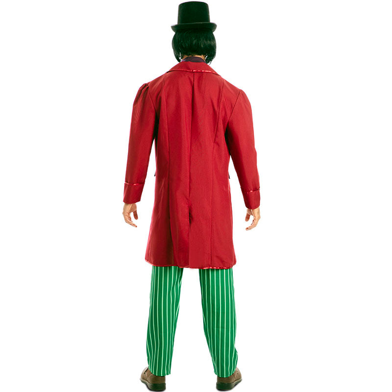 Disfraz de Willy Wonka el Chocolatero adulto unisex Espalda