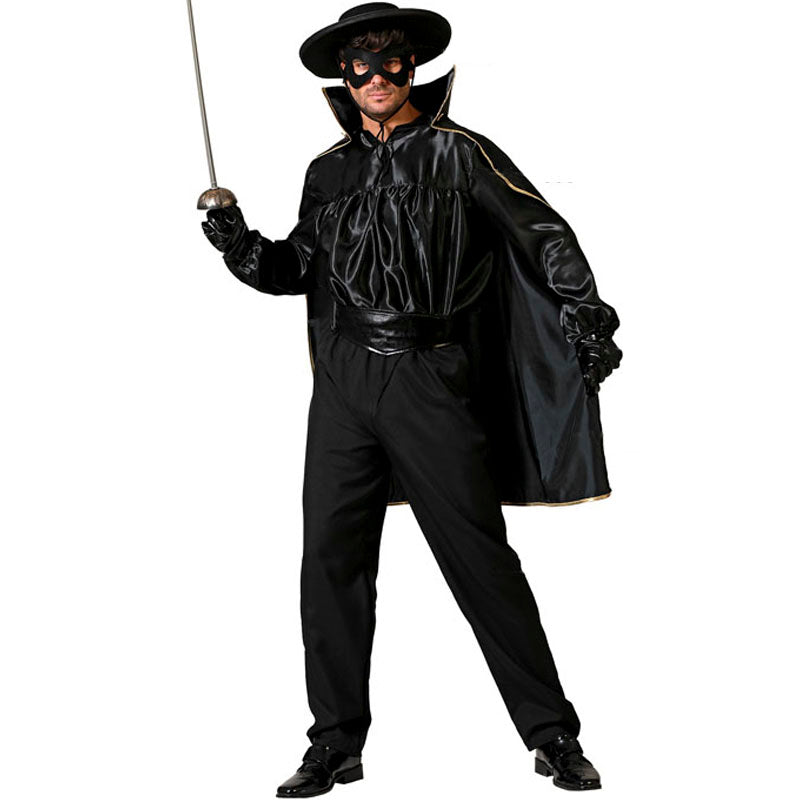 Disfraz para hombre de Zorro bandido