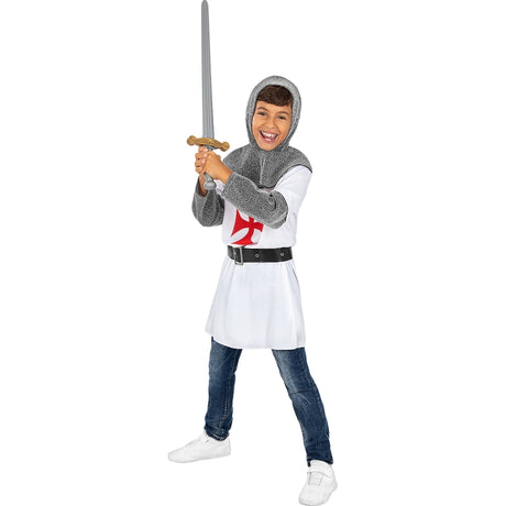 Disfraz de Caballero Templario para niño Bis