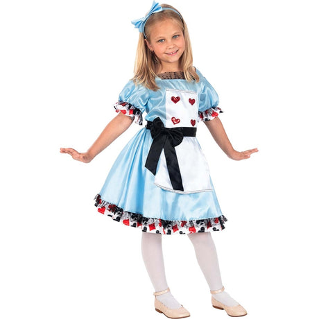 Disfraz de Alicia Deluxe para niña