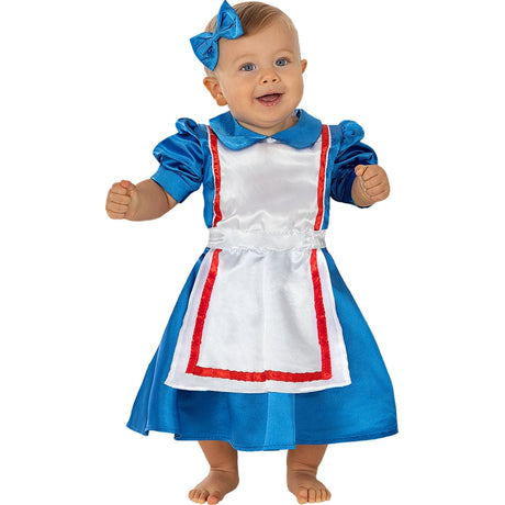 Disfraz de Alicia para bebé Bis