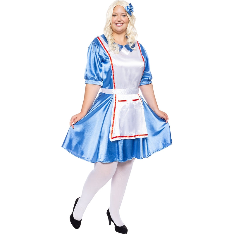 Disfraz de Alicia para mujer Talla Grande