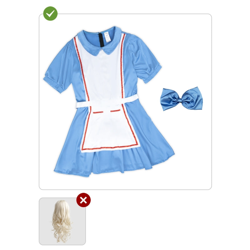 Disfraz de Alicia para mujer Contenido