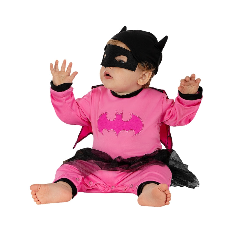 Disfraz de Batgirl Rosa para bebé Perfil
