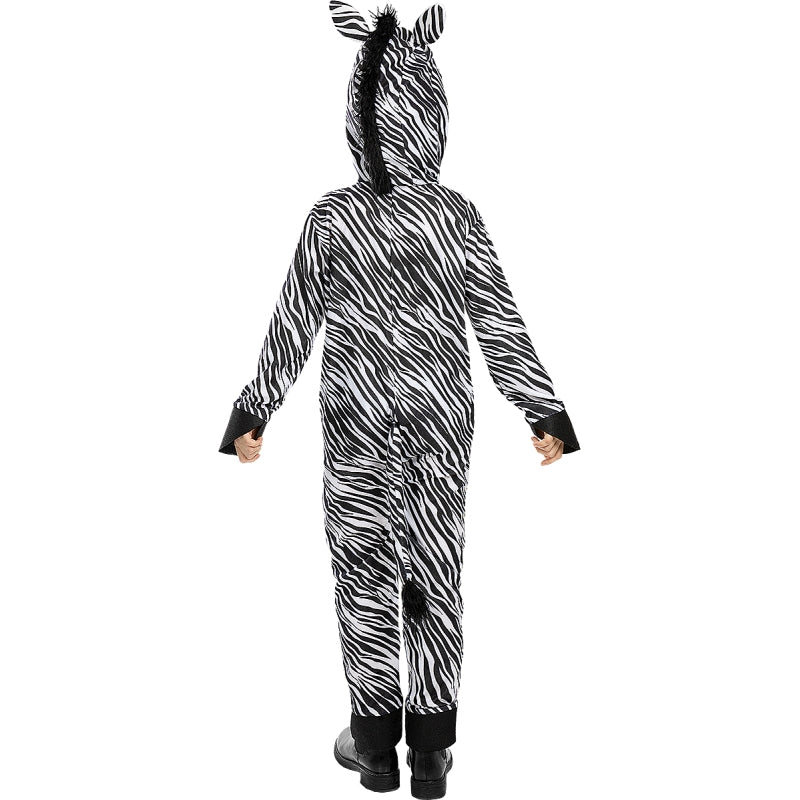 Disfraz de Cebra Africana infantil Espalda
