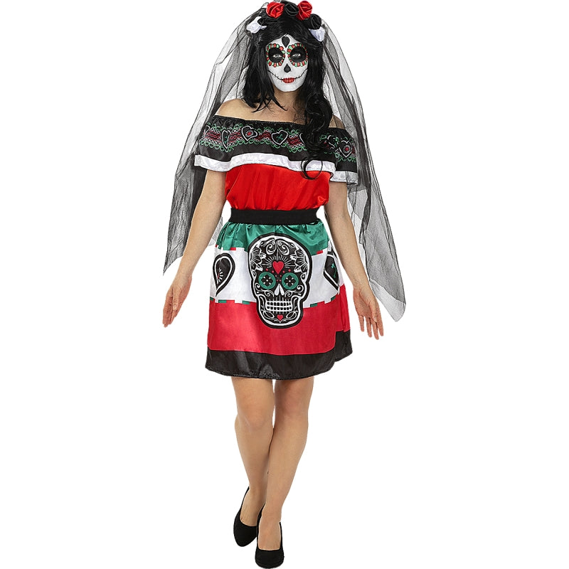 Disfraz de Día de los Muertos para mujer