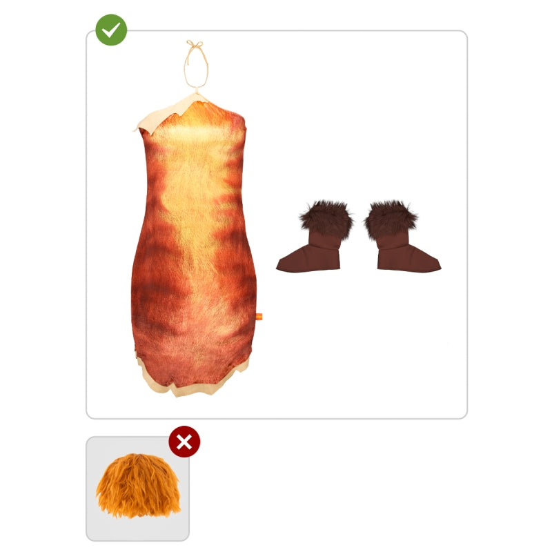 Disfraz de Eep - Los Croods para mujer Contenido