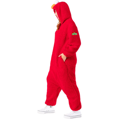 Disfraz de Elmo Oficial de Barrio Sésamo adulto unisex Perfil