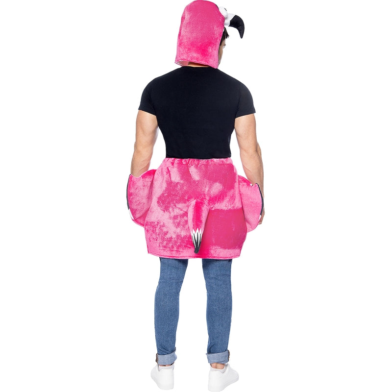 Disfraz de Flamenco Dodo adulto unisex Espalda