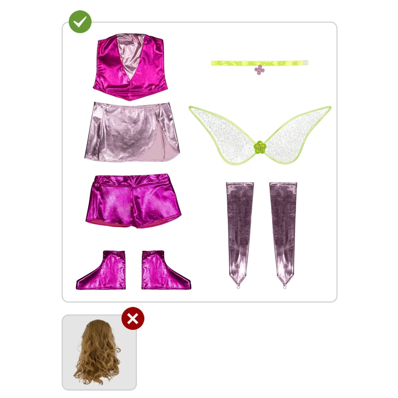 Disfraz de Flora - Winx club para mujer Contenido