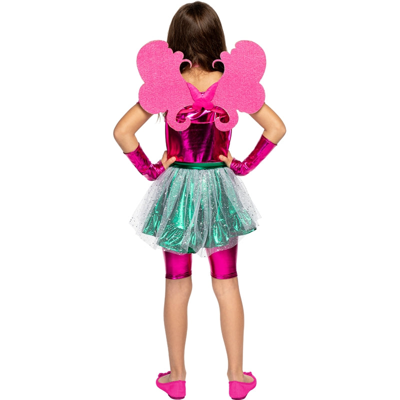 Disfraz de Flora - Winx club para niña Espalda