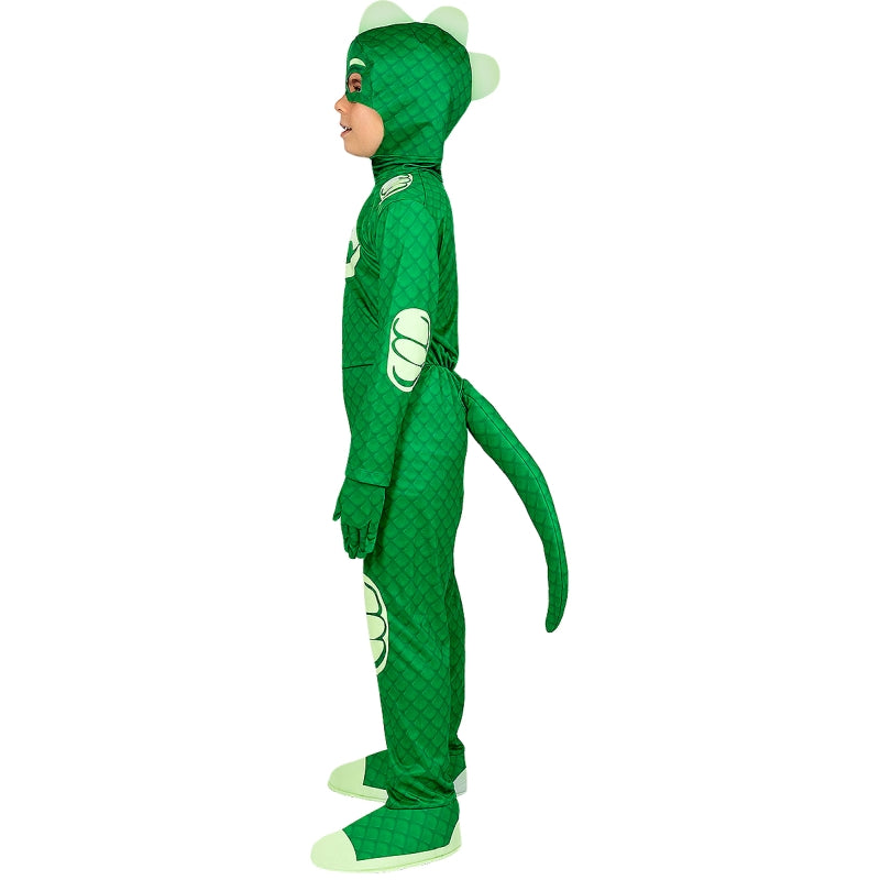Disfraz de Gekko PJ Masks Deluxe para niño Perfil