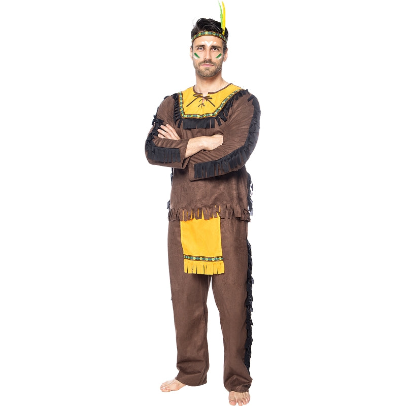 Disfraz de Indio Deluxe para hombre Bis