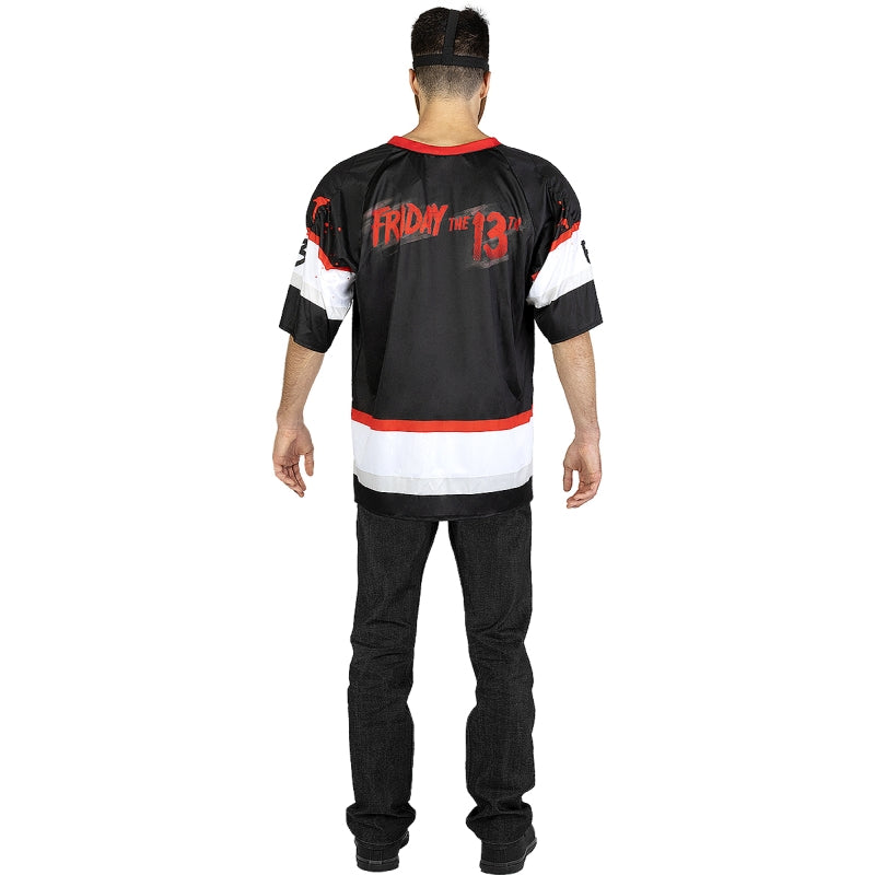 Disfraz de Jason Viernes 13 hockey para hombre Espalda