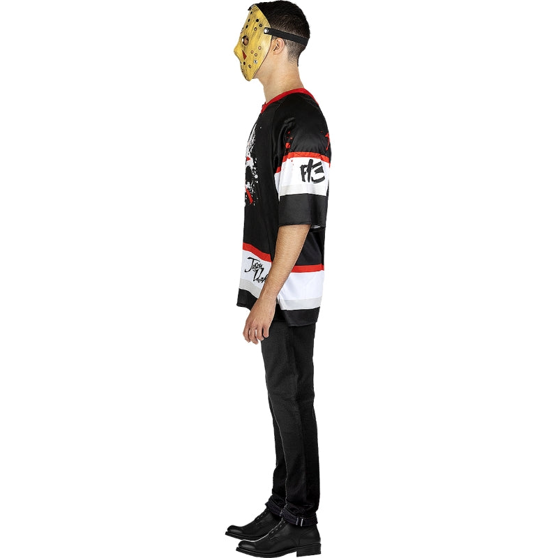 Disfraz de Jason Viernes 13 hockey para hombre Perfil