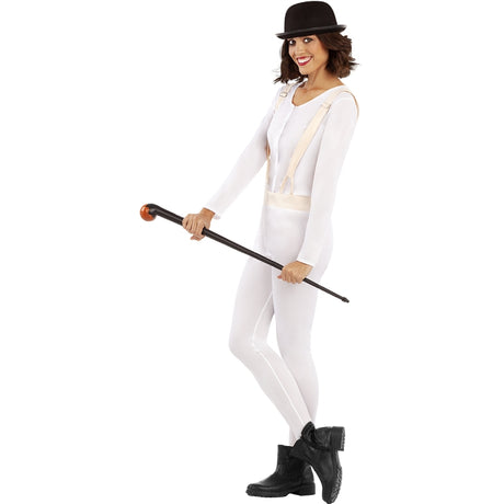 Disfraz de Alex DeLarge de La Naranja Mecánica para mujer Perfil