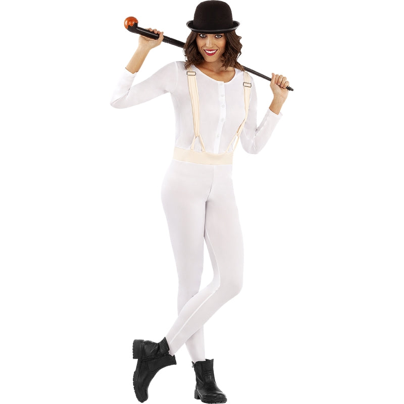 Disfraz de Alex DeLarge de La Naranja Mecánica para mujer