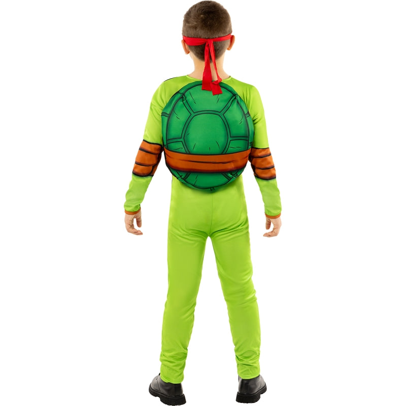 Disfraz de Tortuga Ninja Caos Mutante infantil Espalda