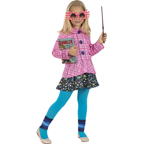 Disfraz de Luna Lovegood de Harry Potter para niña Bis