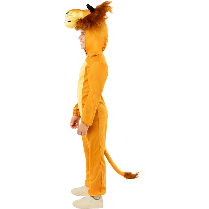 Disfraz de Alex el León de Madagascar para niño Perfil