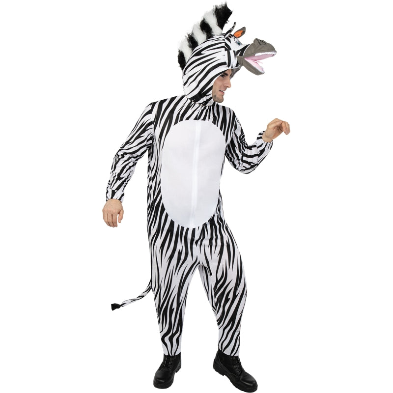 Disfraz de Marty Cebra película Madagascar adulto unisex Bis