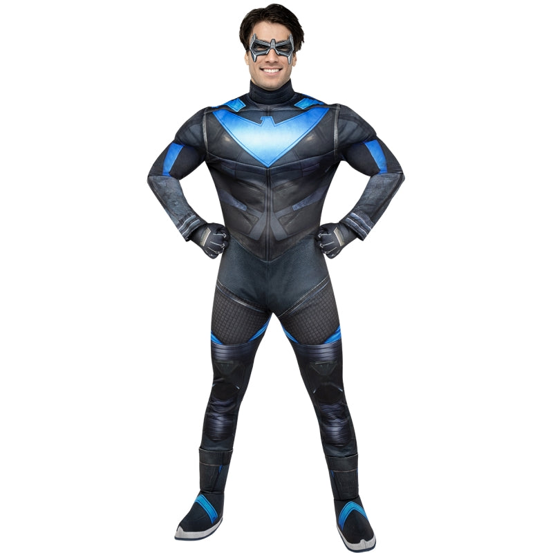 Disfraz de Nightwing de Gotham Knights para hombre