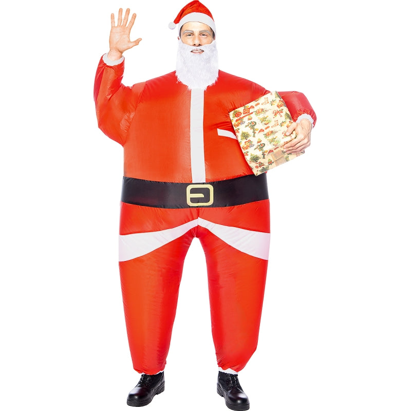 Disfraz de Santa Claus Hinchable adulto unisex