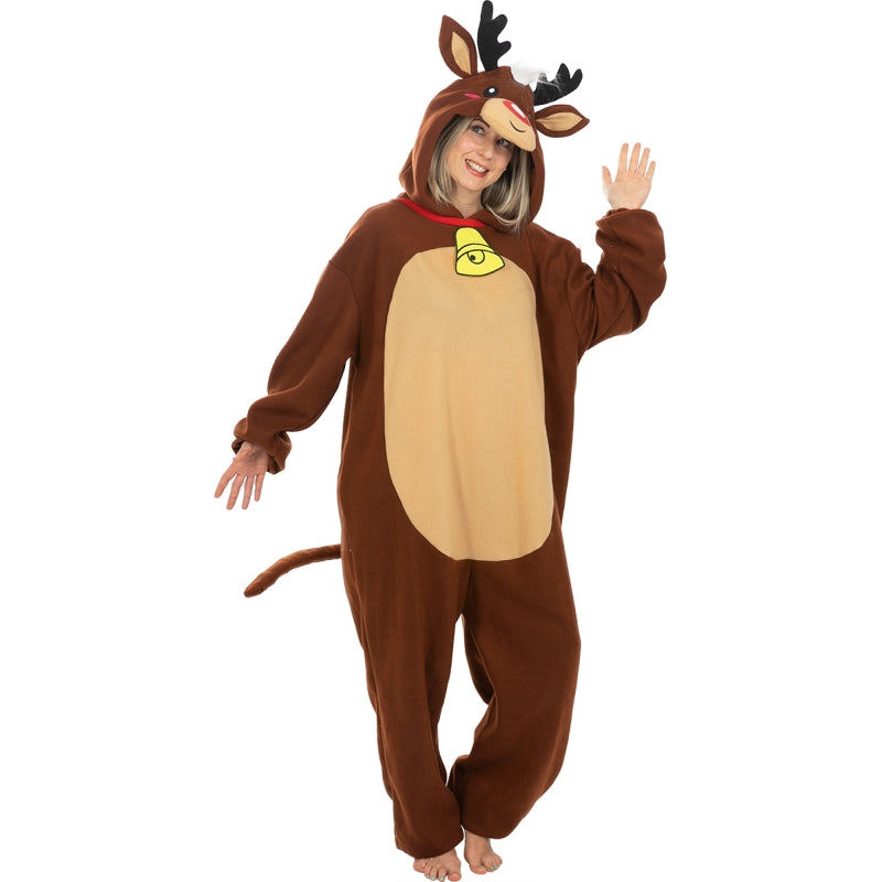 Disfraz de Reno de Santa Claus adulto unisex