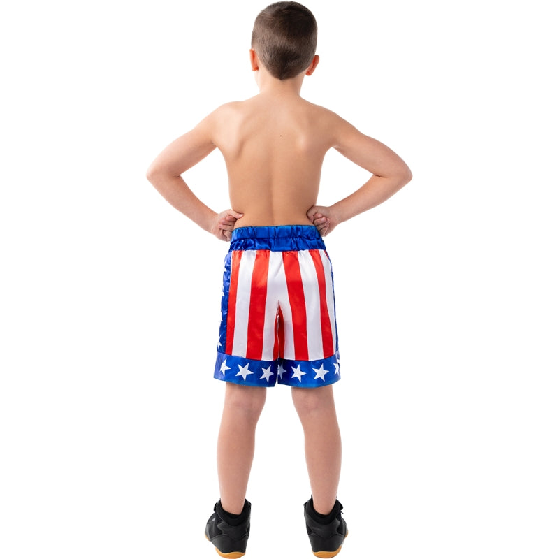 Disfraz de Rocky Balboa para niño Espalda