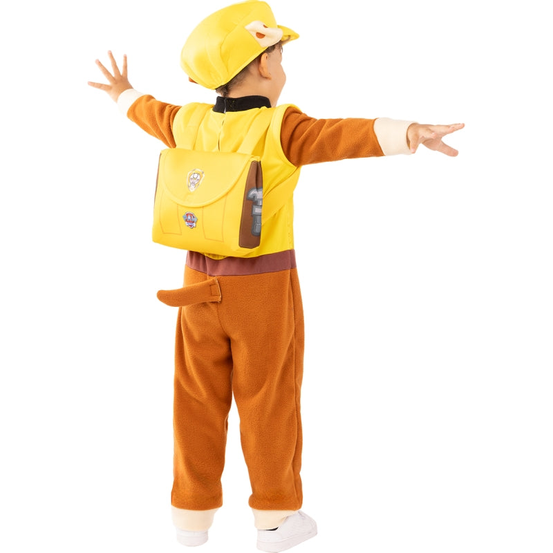 Disfraz de Rubble Patrulla Canina para niño Espalda