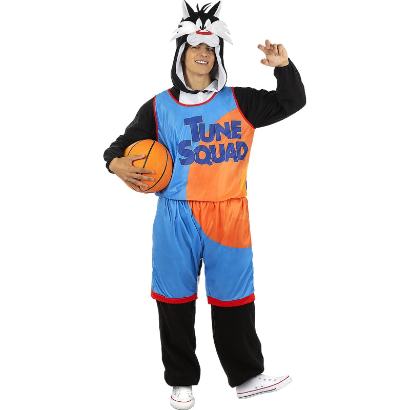 Disfraz de Silvestre Space Jam de Looney Tunes adulto unisex