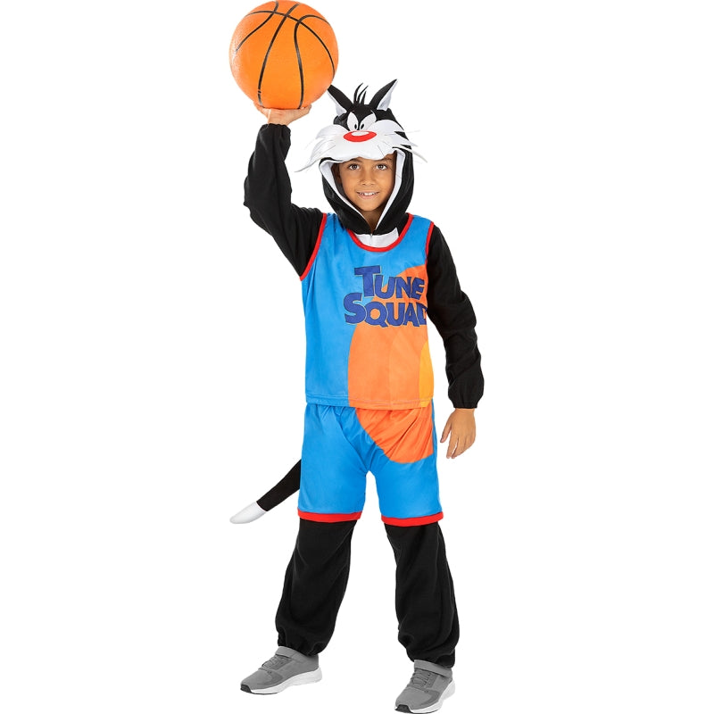 Disfraz de Silvestre Space Jam de Looney Tunes infantil Bis