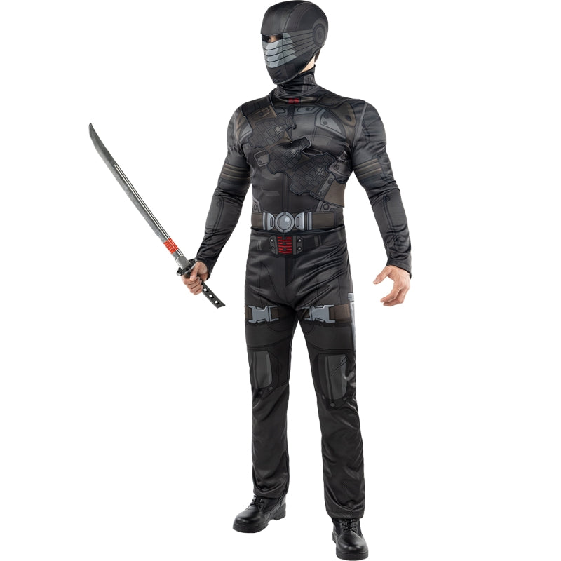 Disfraz de Snake Eyes de Gi Joe para hombre
