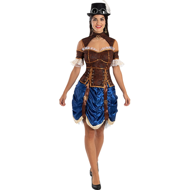 Disfraz de Steampunk Corto para mujer