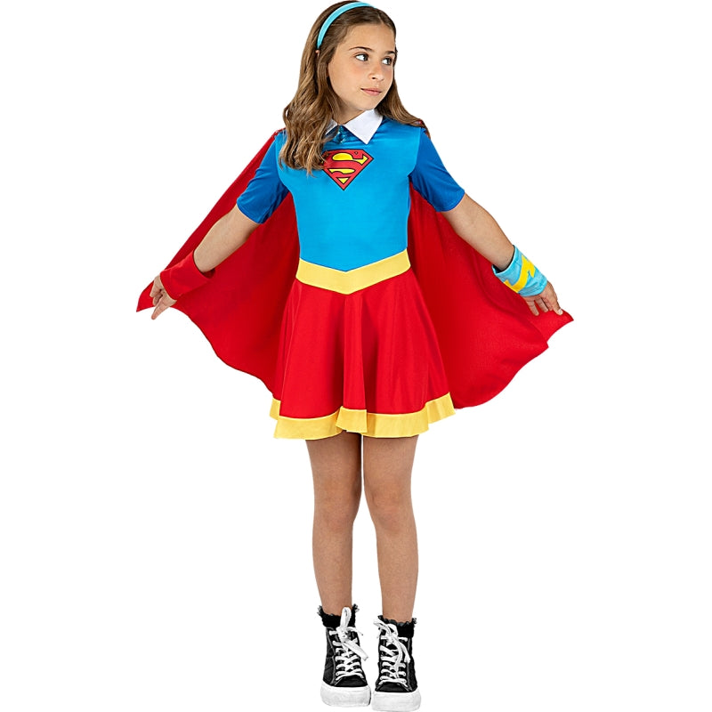 Disfraz de Supergirl DC Super Hero Girls para niña Bis 2