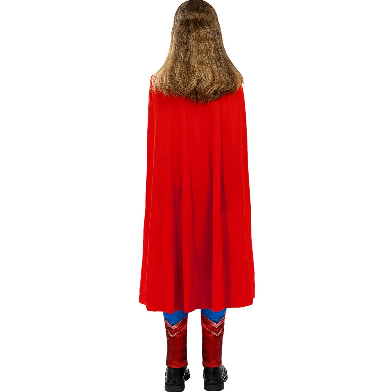 Disfraz de Supergirl - La Liga de la Justicia para niña Espalda