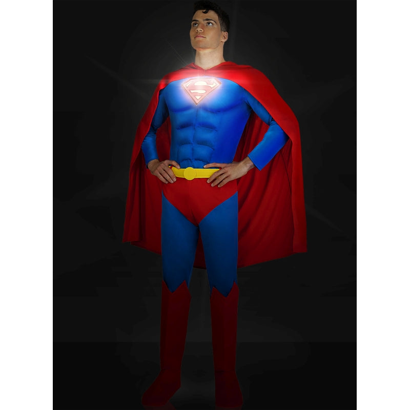 Disfraz de Superman Lights On  para hombre Luz Bis