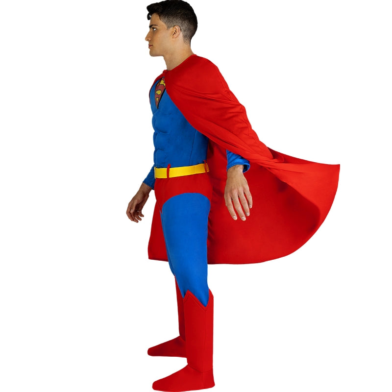 Disfraz de Superman Lights On  para hombre Perfil