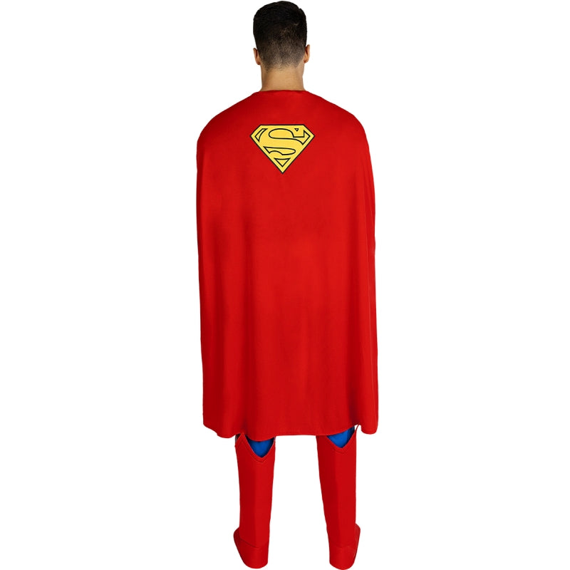 Disfraz de Superman Lights On  para hombre Espalda