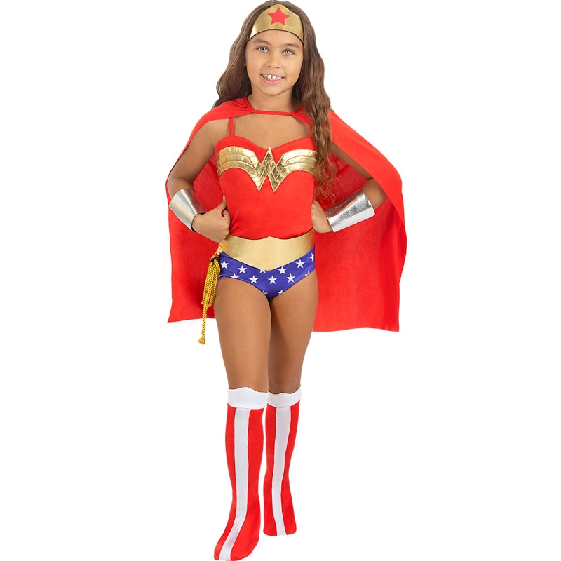 Disfraz de Wonder Woman Original para niña Bis 2