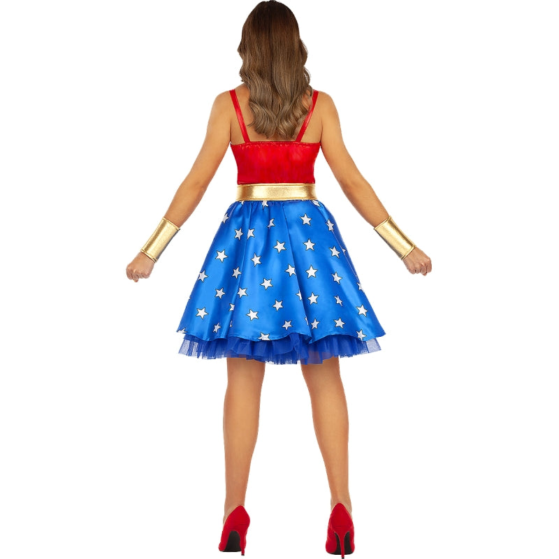 Disfraz de Wonder Woman Clásico para mujer Espalda