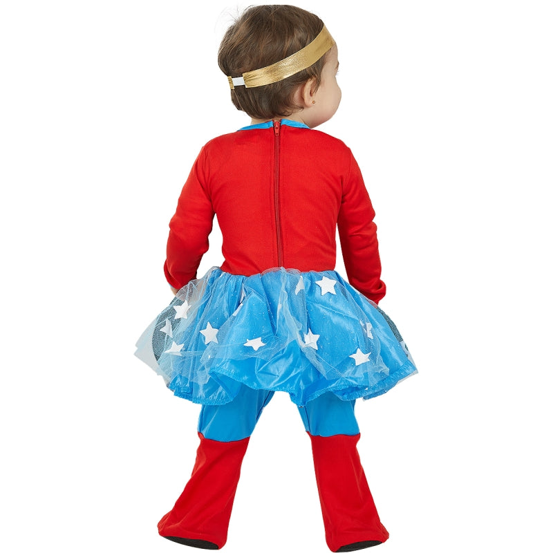 Disfraz de Wonder Woman Classic para bebé Espalda